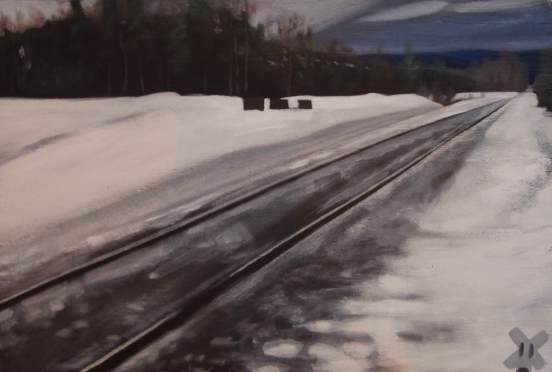 Distant Tracks to Blue Hills